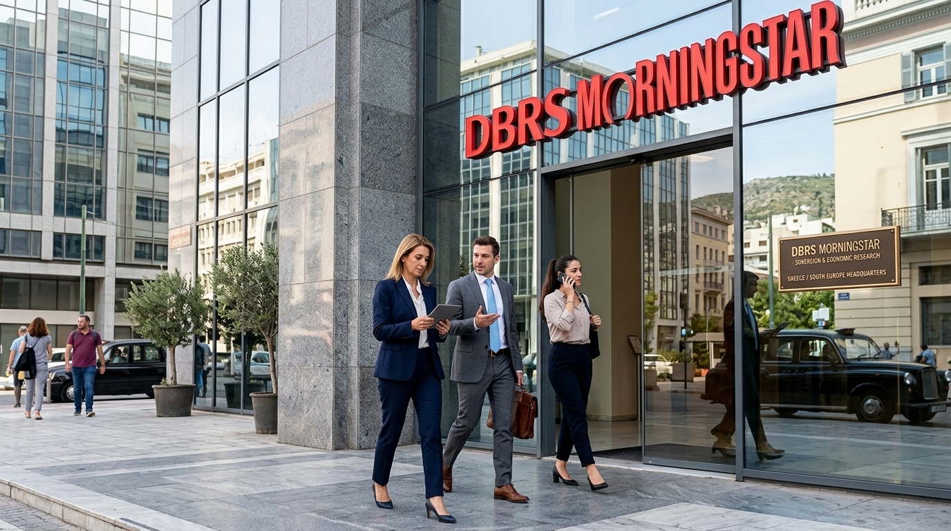 Economic growth chart for the Greek economy by DBRS Morningstar.