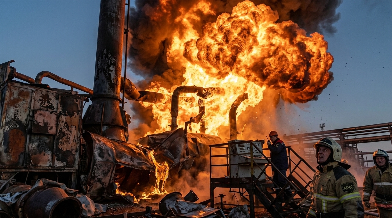 Flames at Ilsky Refinery: The Drone Strategy and the Destabilization of Russian Energy Infrastructure