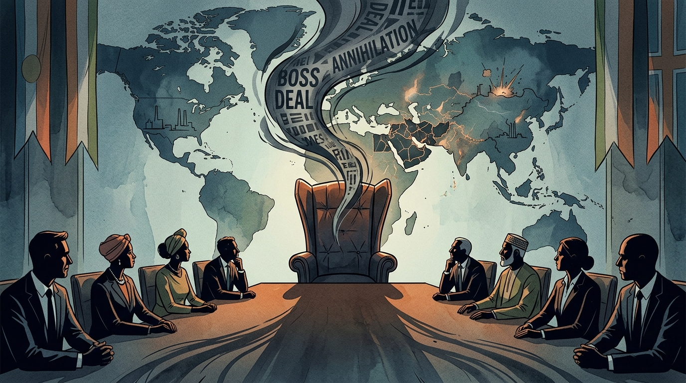 Trump: The 'Boss' Diplomacy and the Rhetoric of Annihilation in the Middle East