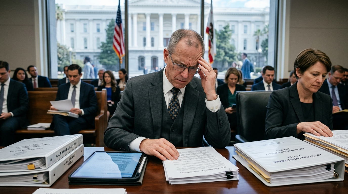 California Lawyers Can’t Quit AI — Even as Hallucinated Citations Pile Up