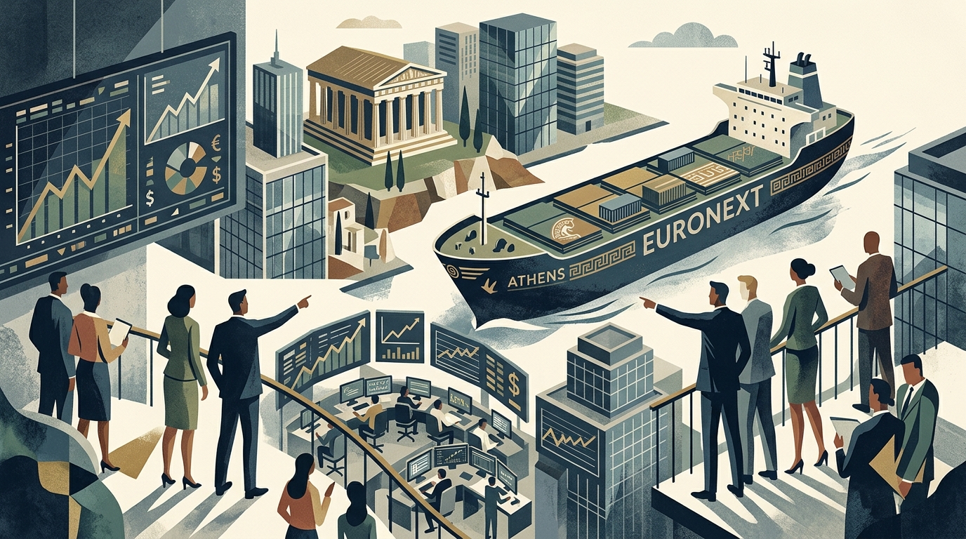 The Great Return: Euronext Signals Greek Shipping’s Comeback to the Athens Stock Exchange
