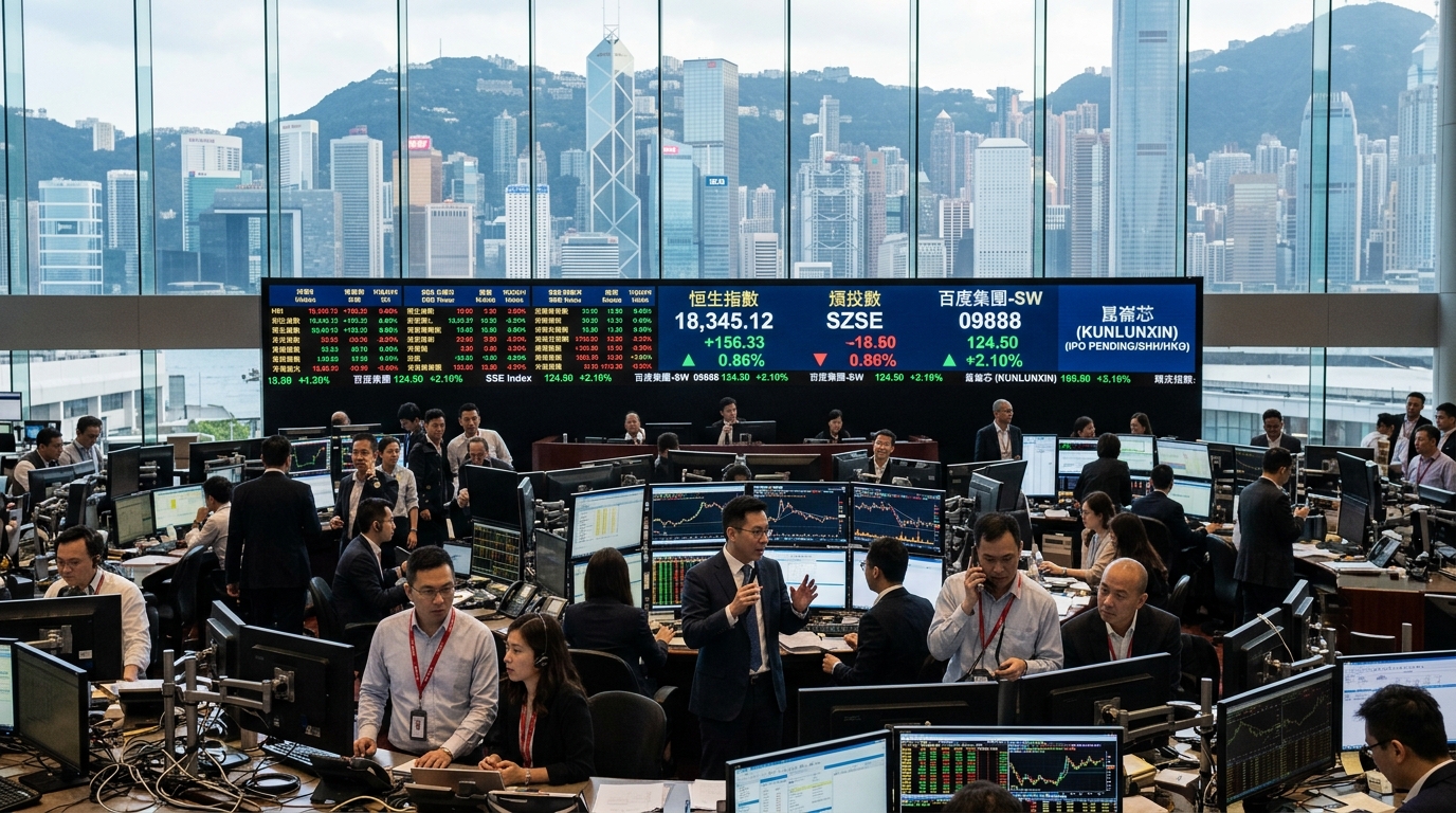 Η Στρατηγική Αντεπίθεση της Baidu: Διπλή Εισαγωγή της Kunlunxin σε Σαγκάη και Χονγκ Κονγκ