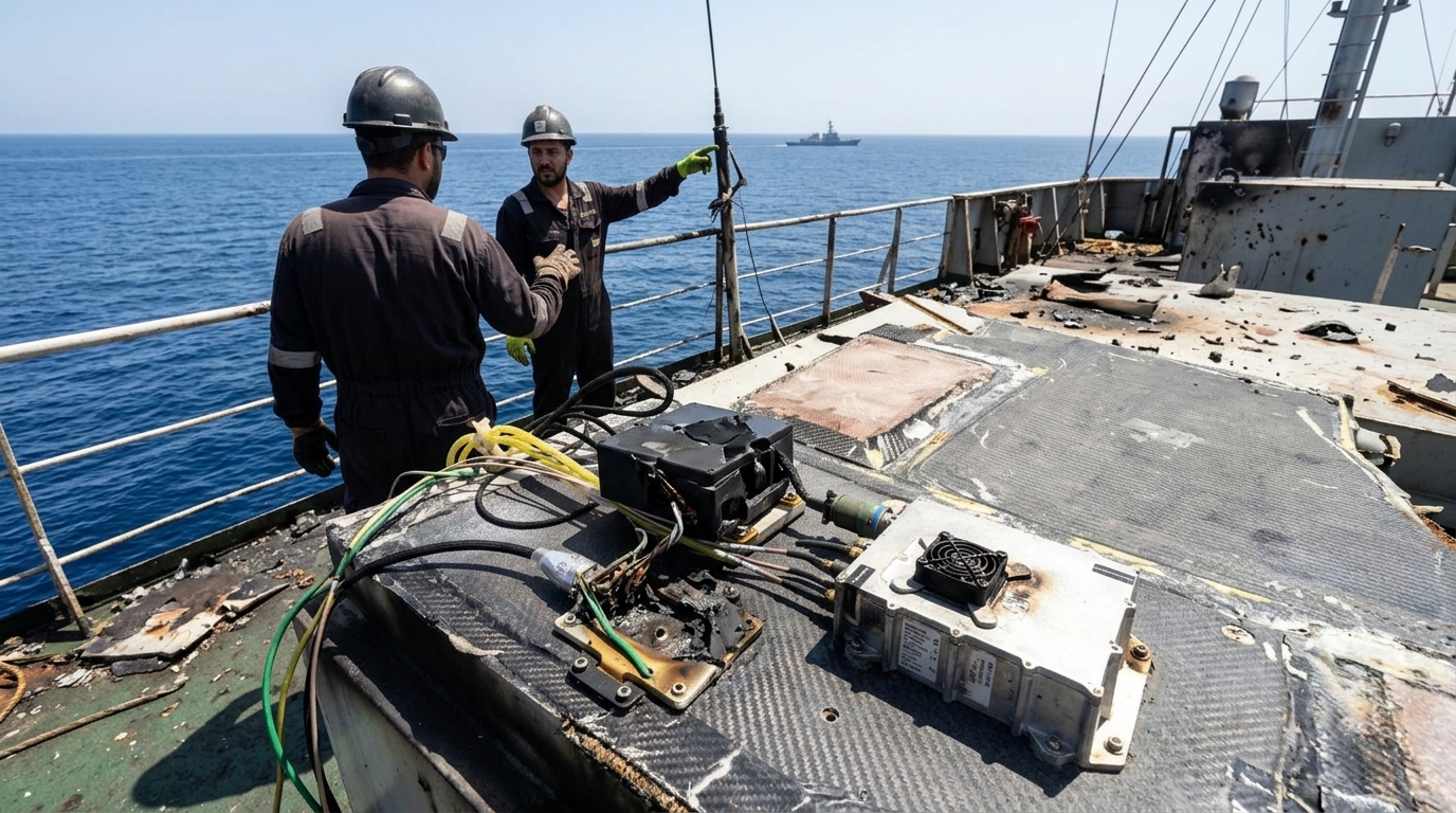 Explosive Drone Hits Ship in Gulf of Aden: 72 Hours of Terror for 18 Seafarers