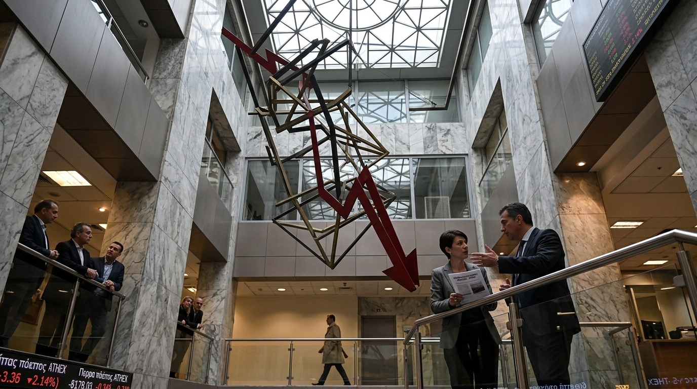 Athens Stock Exchange Plunges 2.14% as Geopolitical Tensions and Political Rhetoric Shake Global Markets