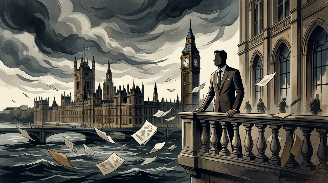 Prime Minister Keir Starmer during a speech at Westminster.