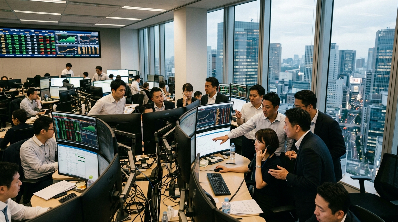 Modern AI data center in Asia-Pacific featuring advanced digital infrastructure and servers.
