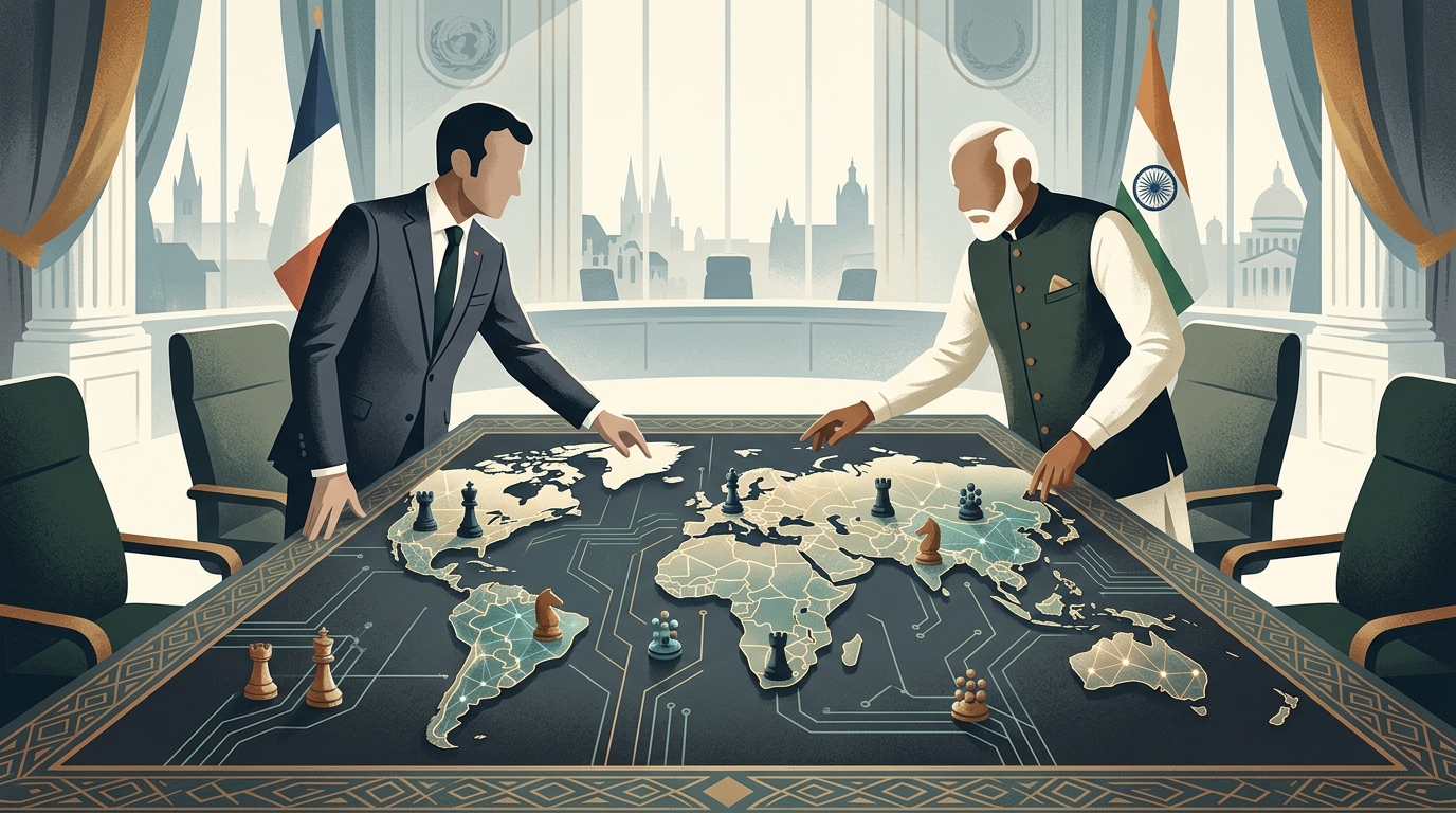 The Great AI Chessboard: How Macron and Modi are Redefining Digital Sovereignty