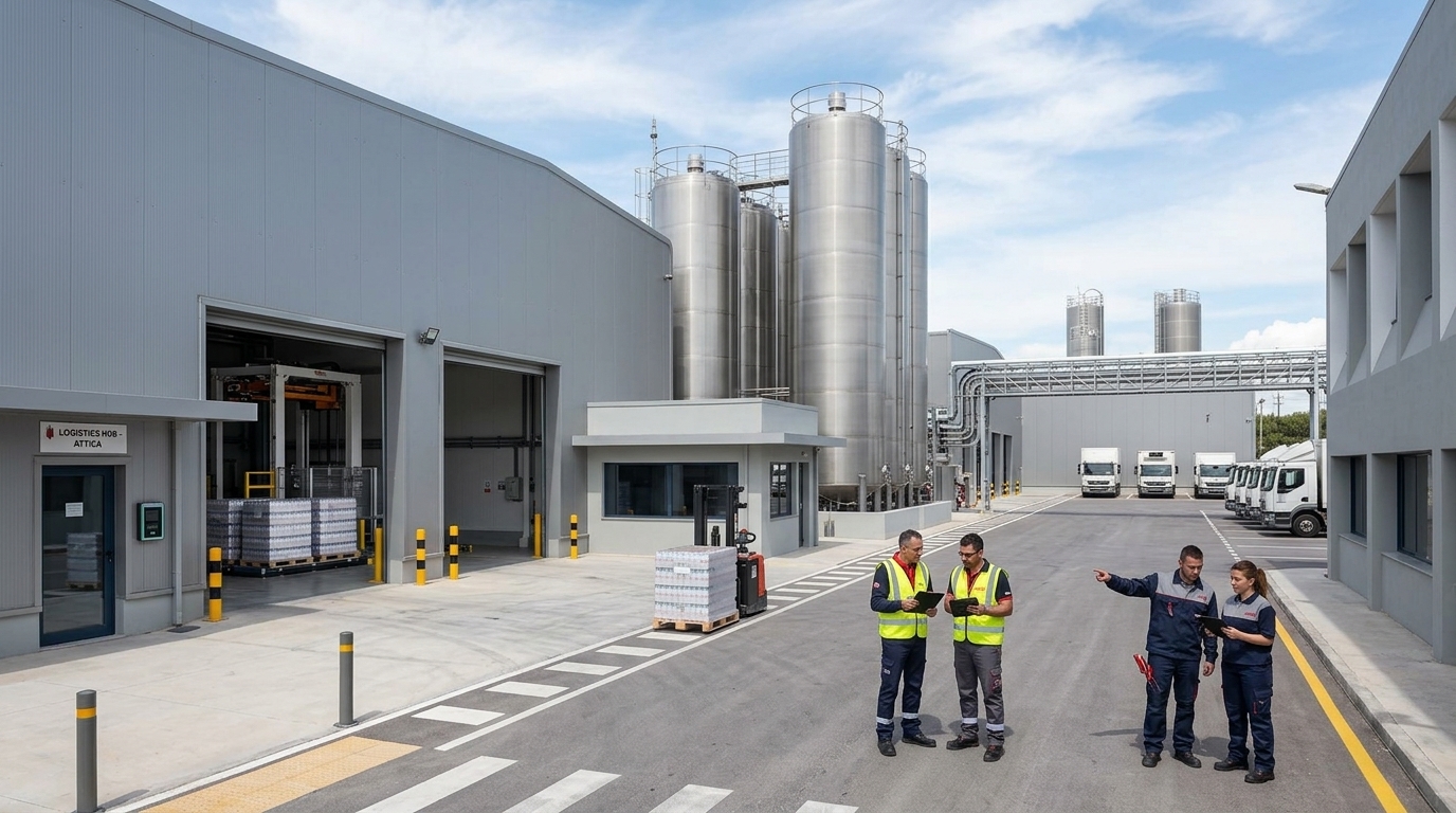 Ψηφιακό κέντρο logistics της Coca-Cola HBC στην Αττική, επένδυση 31 εκατ. ευρώ.