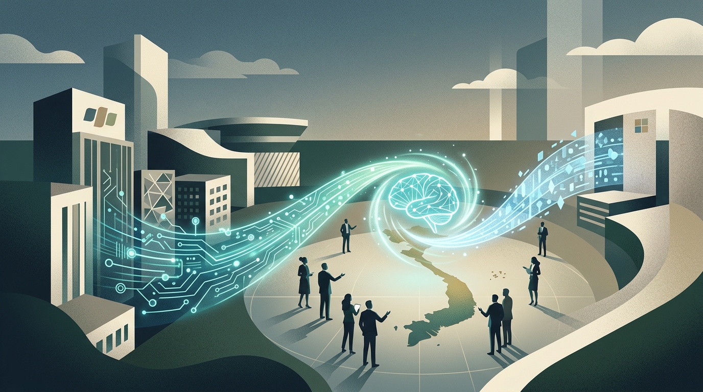 FPT and Microsoft strategic partnership for Artificial Intelligence in Vietnam.