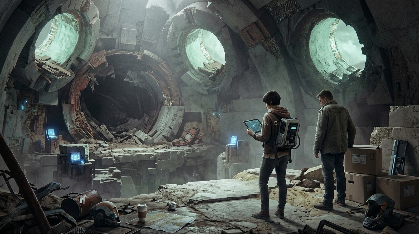 Bungie studio logo illustrating the recent layoffs and industry restructuring.