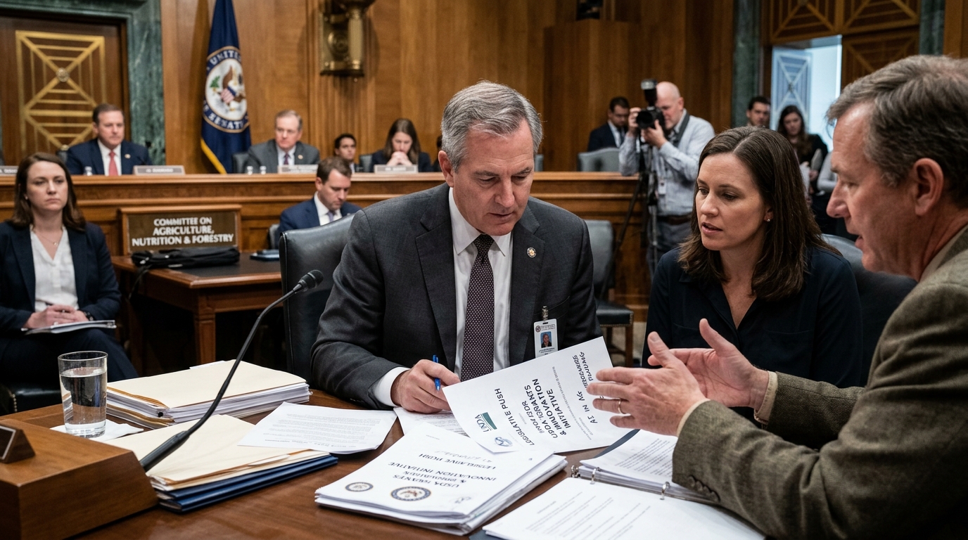 AI in the Furrows: The Legislative Push to Supercharge USDA Grants