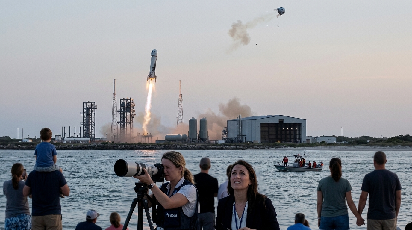 Blue Origin: Η πικρόγλυκη επιτυχία της επαναχρησιμοποίησης και η αποτυχία του ανώτερου σταδίου
