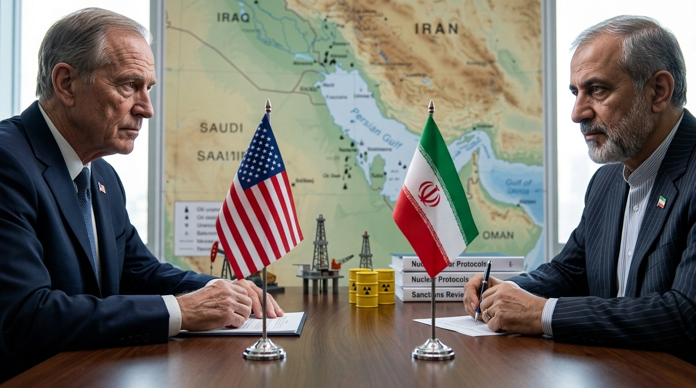 US and Iran diplomatic talks regarding oil markets and sanctions.