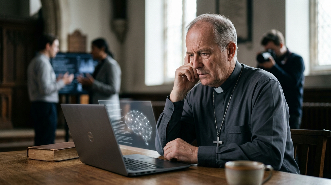 Pope Francis discussing the ethics of Artificial Intelligence