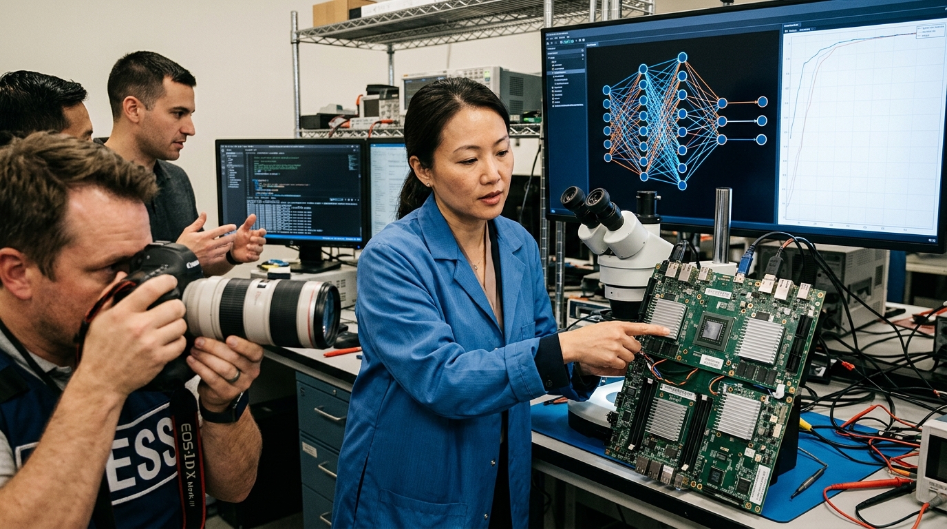 Το λογότυπο της Moonshot AI και κώδικας FlashKDA για την αρχιτεκτονική Kimi.