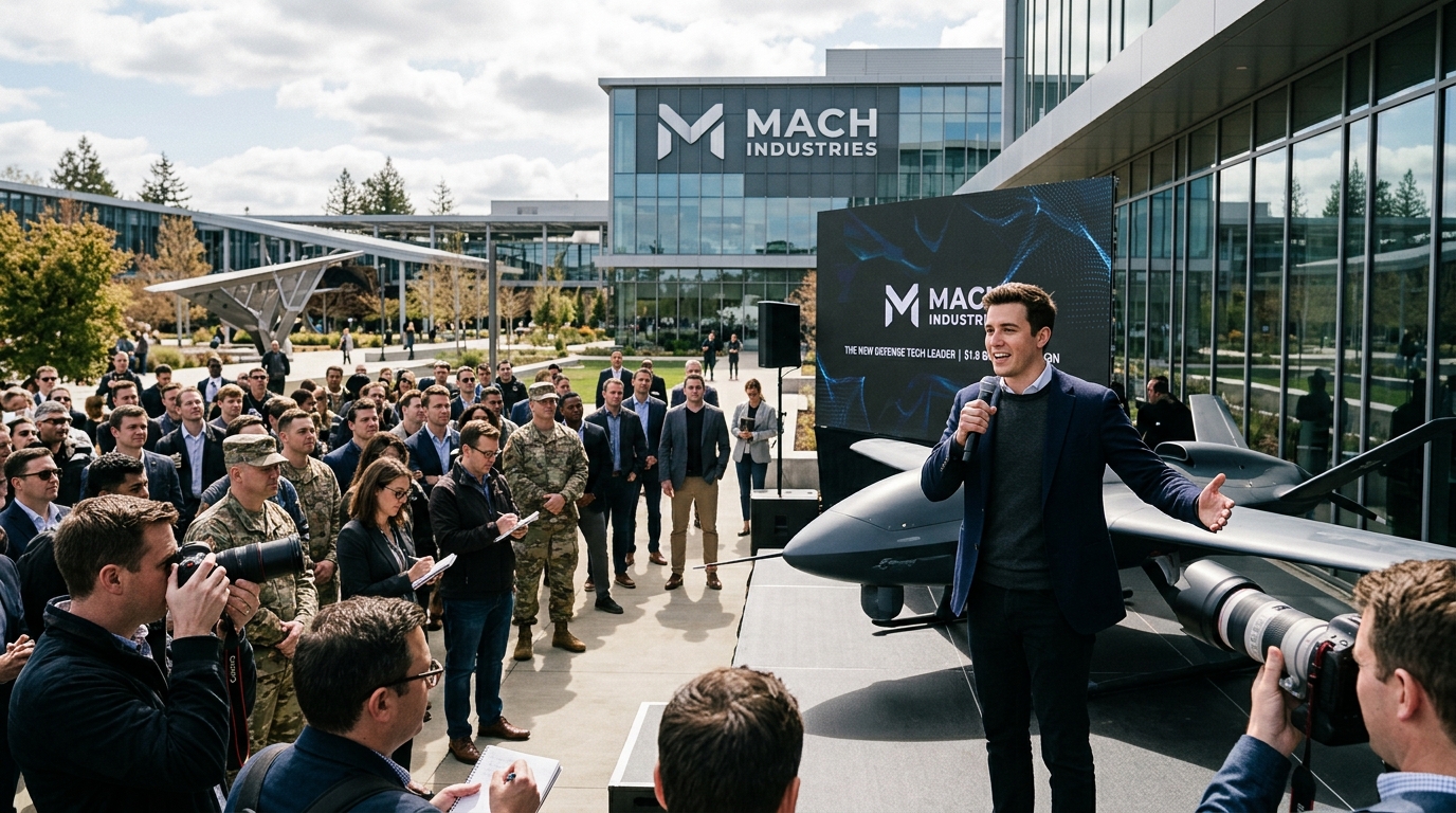 Mach Industries: The Rise of a New Defense Tech Giant with a $1.8 Billion Valuation