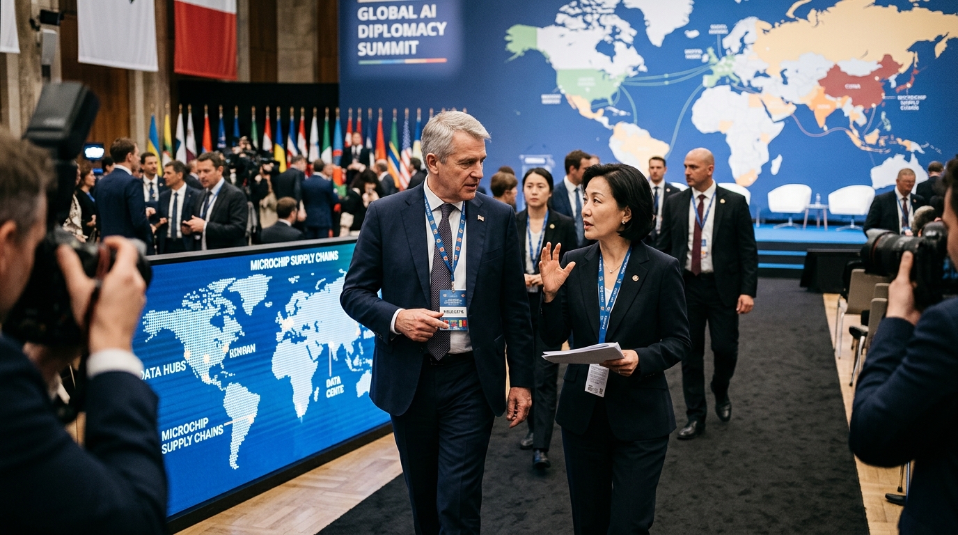 Global AI Diplomacy: The Scramble for Data Centers and Microchips