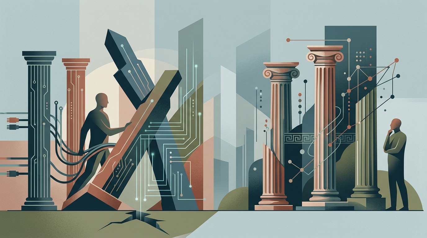 The Great AI Correction: Navigating the Infrastructure Pivot and Greek Corporate Resilience