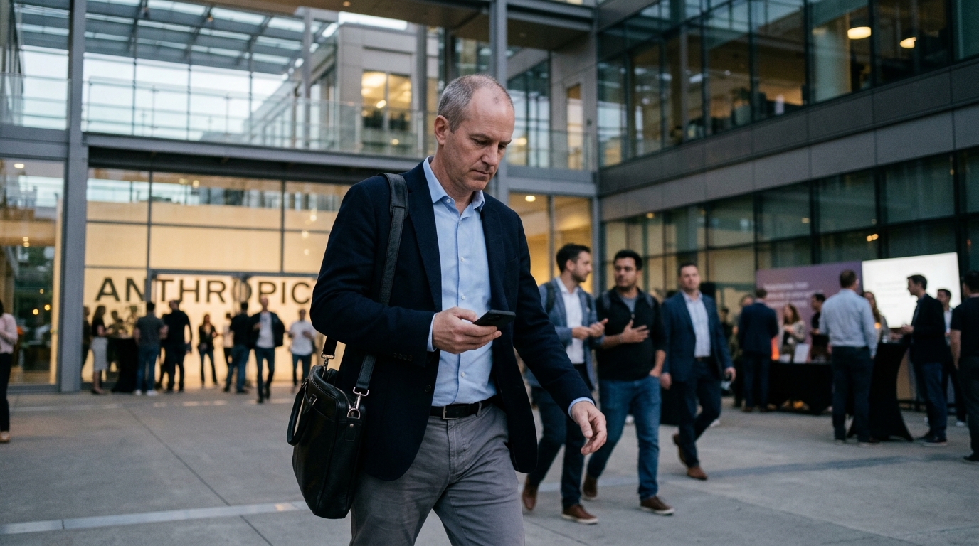 Google AI executives moving to Anthropic amid the intense Silicon Valley talent war.