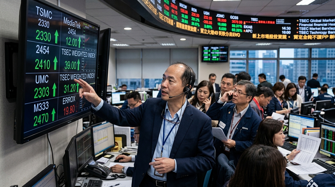 AI Chip Surge Elevates Taiwan, Korea in Global Equity Rankings