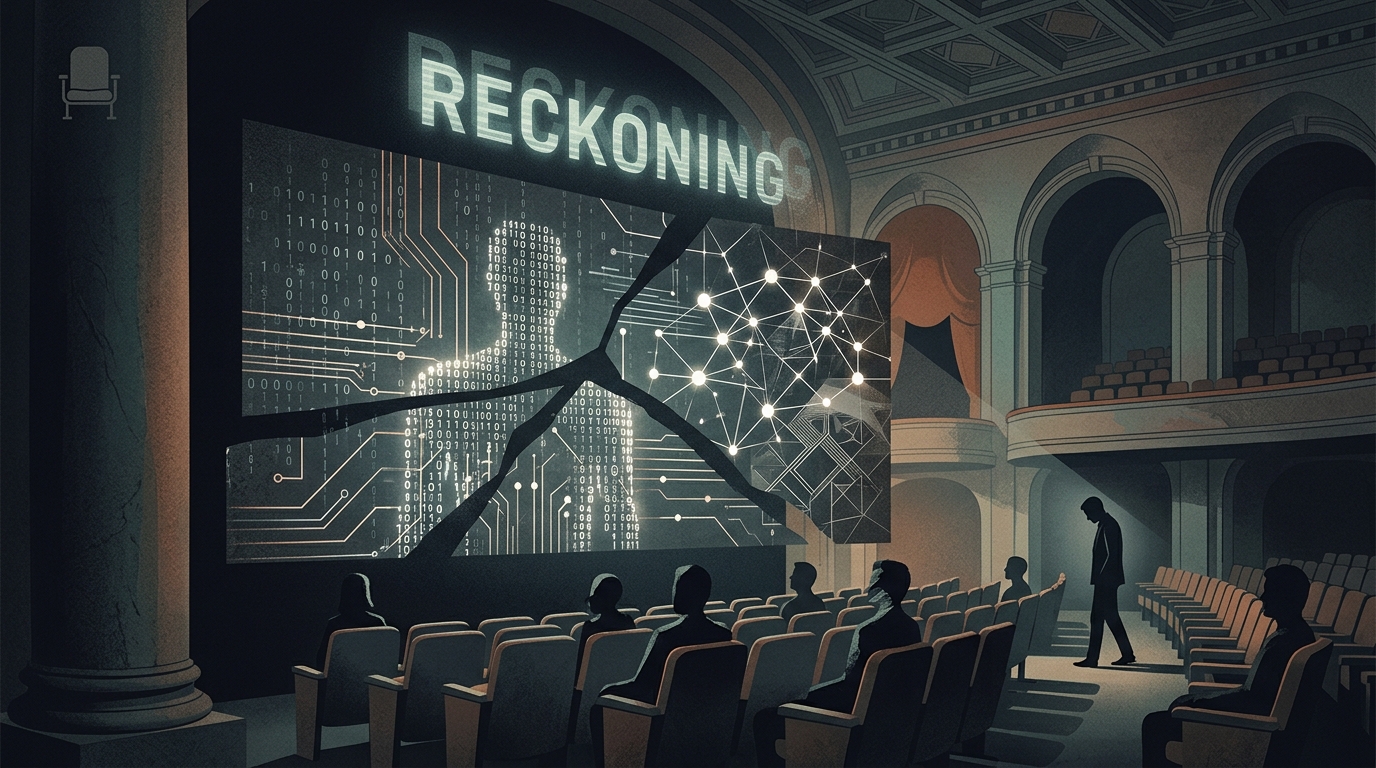 Σκηνή από την ταινία The Social Reckoning του Aaron Sorkin για το Facebook.