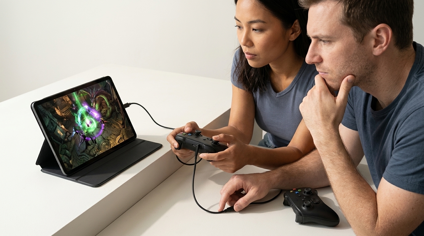 Το λογότυπο του Xbox Mobile Store σε οθόνη smartphone.
