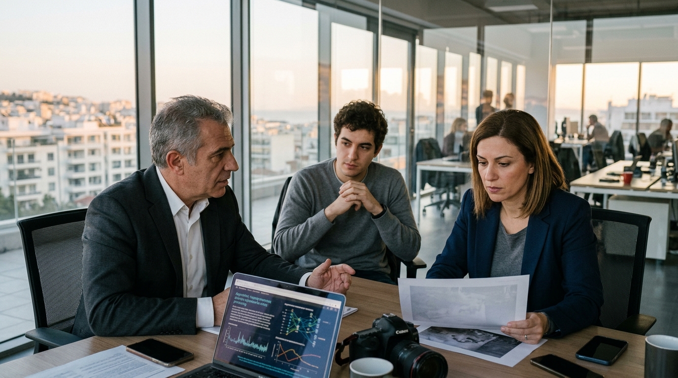 AI-powered video analysis for the Marfin Bank investigation