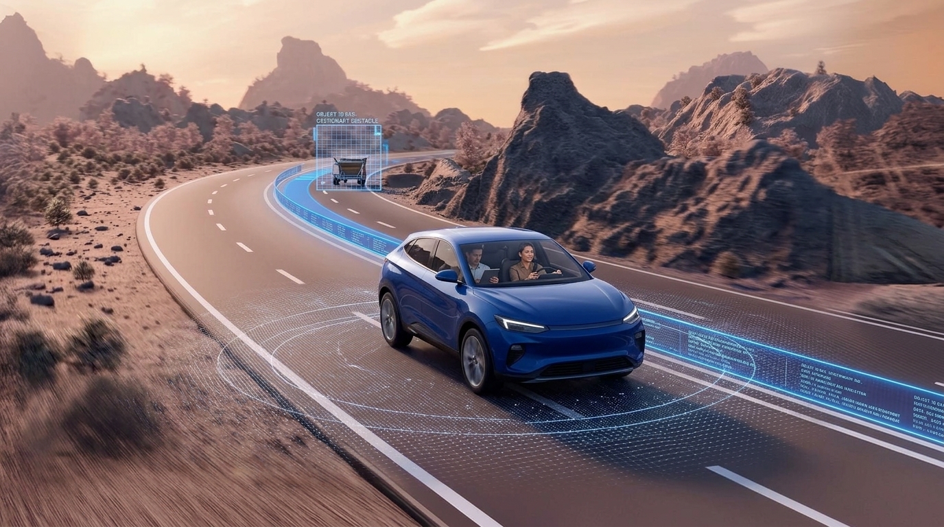 Σύστημα για αυτόνομη οδήγηση της Mobileye σε όχημα Stellantis.