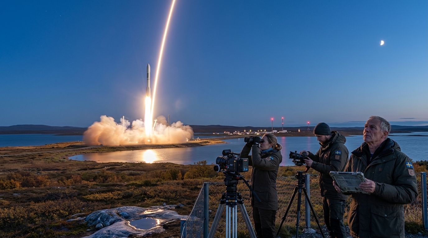 Isar Aerospace Spectrum rocket launching into orbit for European space access.