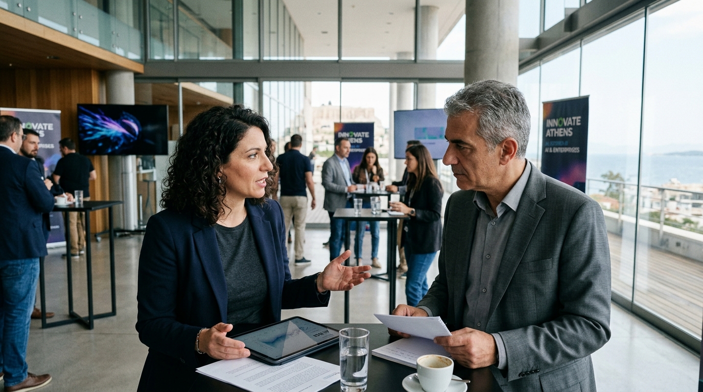 Γράφημα που δείχνει τις επενδύσεις AI και την κερδοφορία επιχειρήσεων.