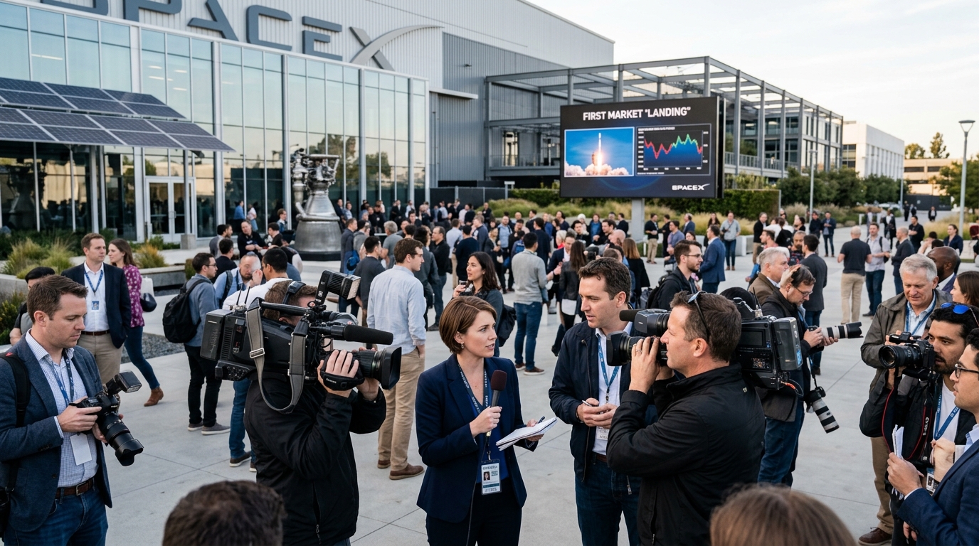 SpaceX: Η Πρώτη «Προσγείωση» στο Χρηματιστήριο – Διακυμάνσεις Μετά το Ιστορικό IPO