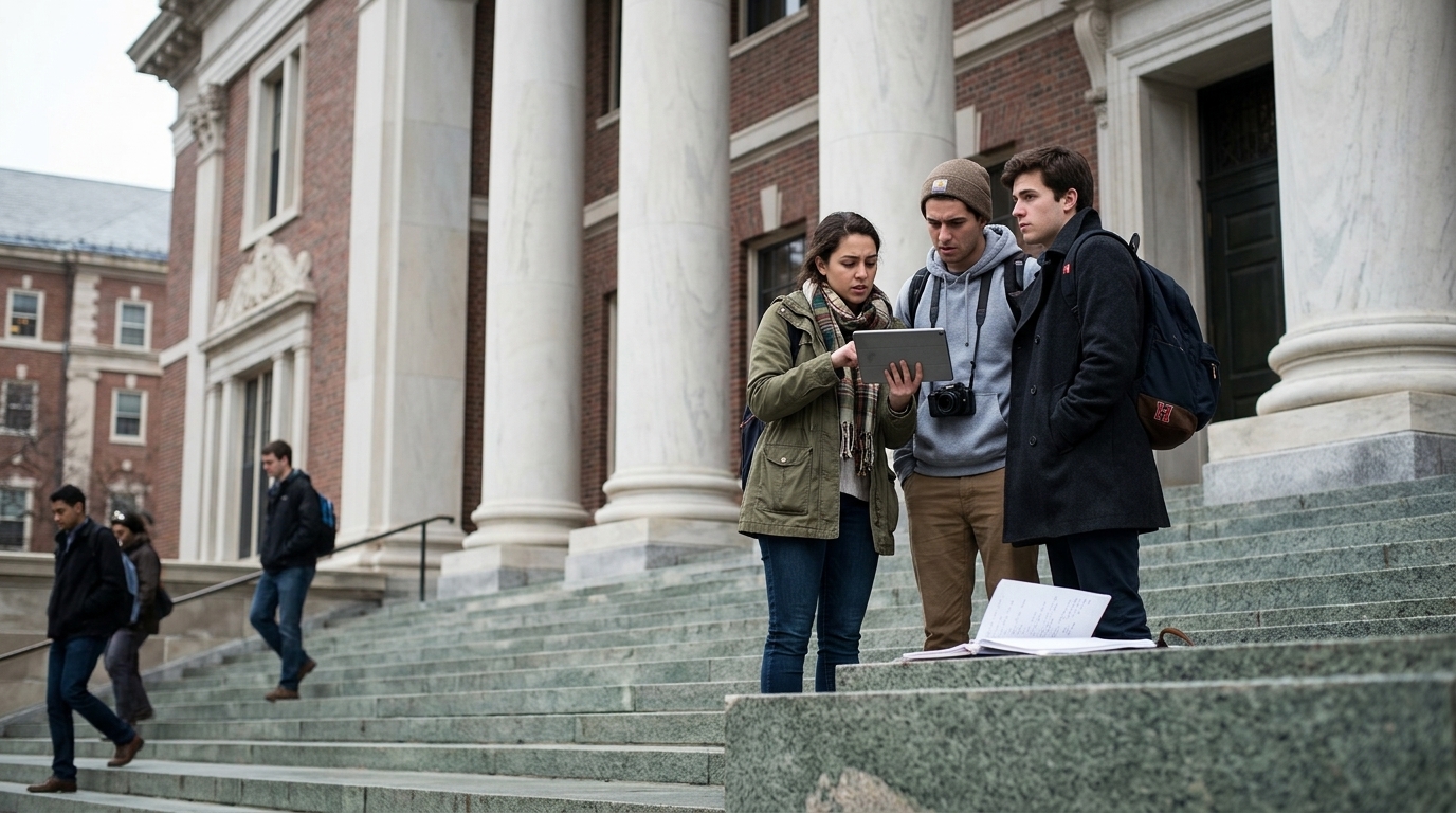 Harvard University campus under investigation for Chinese-funded scholarship programs.