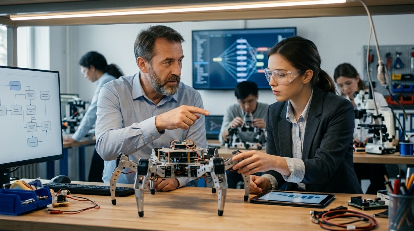 Robotic arm performing tasks using VGAS method for embodied agents.