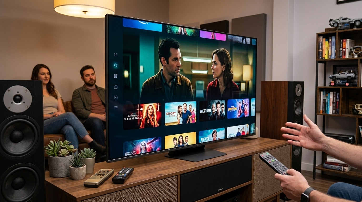 The new Hisense UR9 RGB LED TV featuring high-quality display technology.
