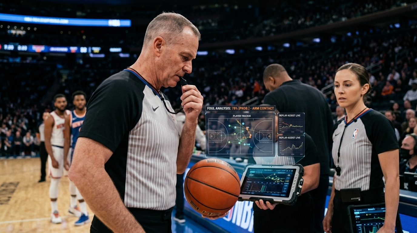 NBA: Η τεχνητή νοημοσύνη μπαίνει στη διαιτησία – Το σχέδιο για αυτόματες αποφάσεις στα γήπεδα