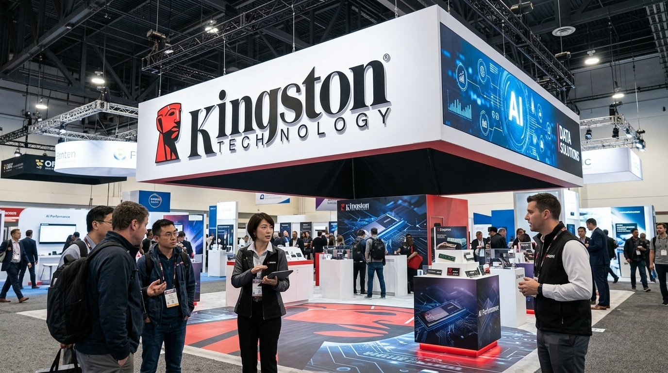 Kingston memory products and storage technology for AI.