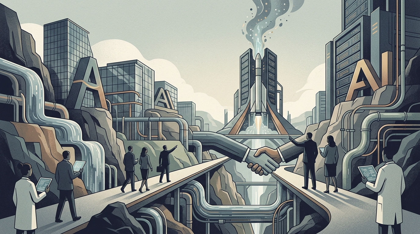 Amazon and Anthropic logos representing the $25 billion AI investment and infrastructure partnership.