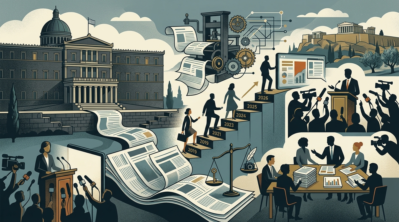 Akis Skertsos: Greece's Journey Toward Press Freedom (2019-2026) and the Challenges of a New Era
