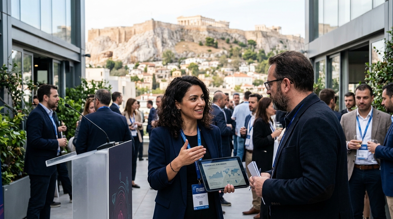 Digital AI applications in the Greek tourism sector.