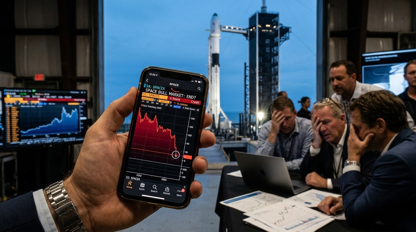 SpaceX: Στα «μηδέν» ο μέσος αγοραστής μετά το διήμερο κραχ της μετοχής – Το τέλος του διαστημικού «Bull Market»;