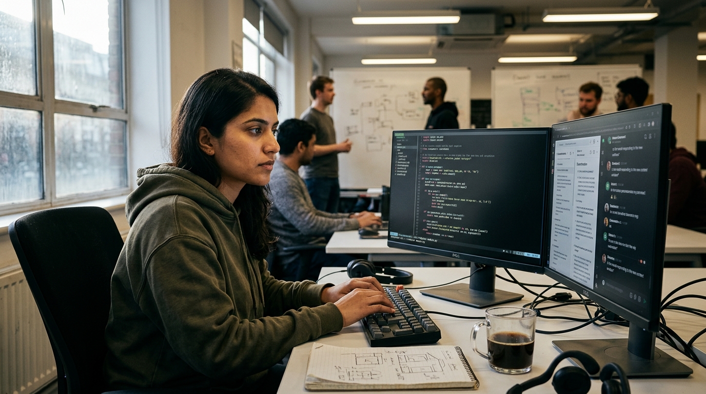 The DeepSeek-TUI interface for AI-powered software development.