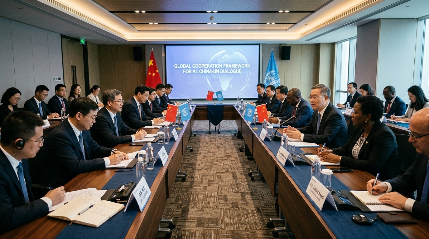 China and UN: Moving Toward a Global Cooperation Framework for AI