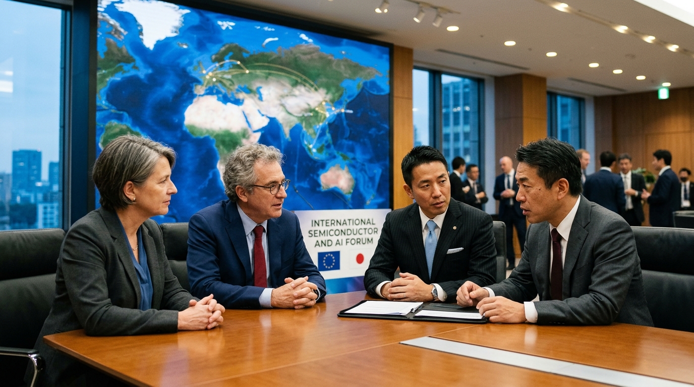 The Alliance of Democracies: EU and Japan Fortify Digital Future via AI and Semiconductors