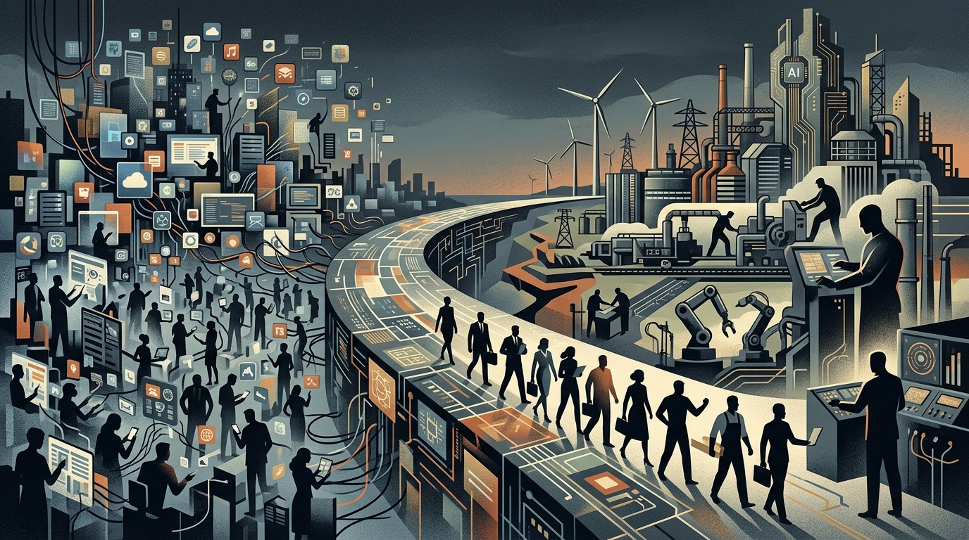 The Great AI Realignment: From SaaS Saturation to Industrial Sovereignty