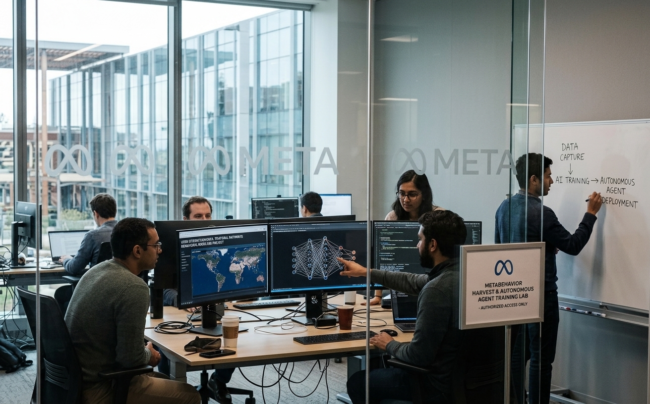 The Digital Panopticon: Meta’s Harvest of Employee Behavior to Fuel Autonomous AI Agents