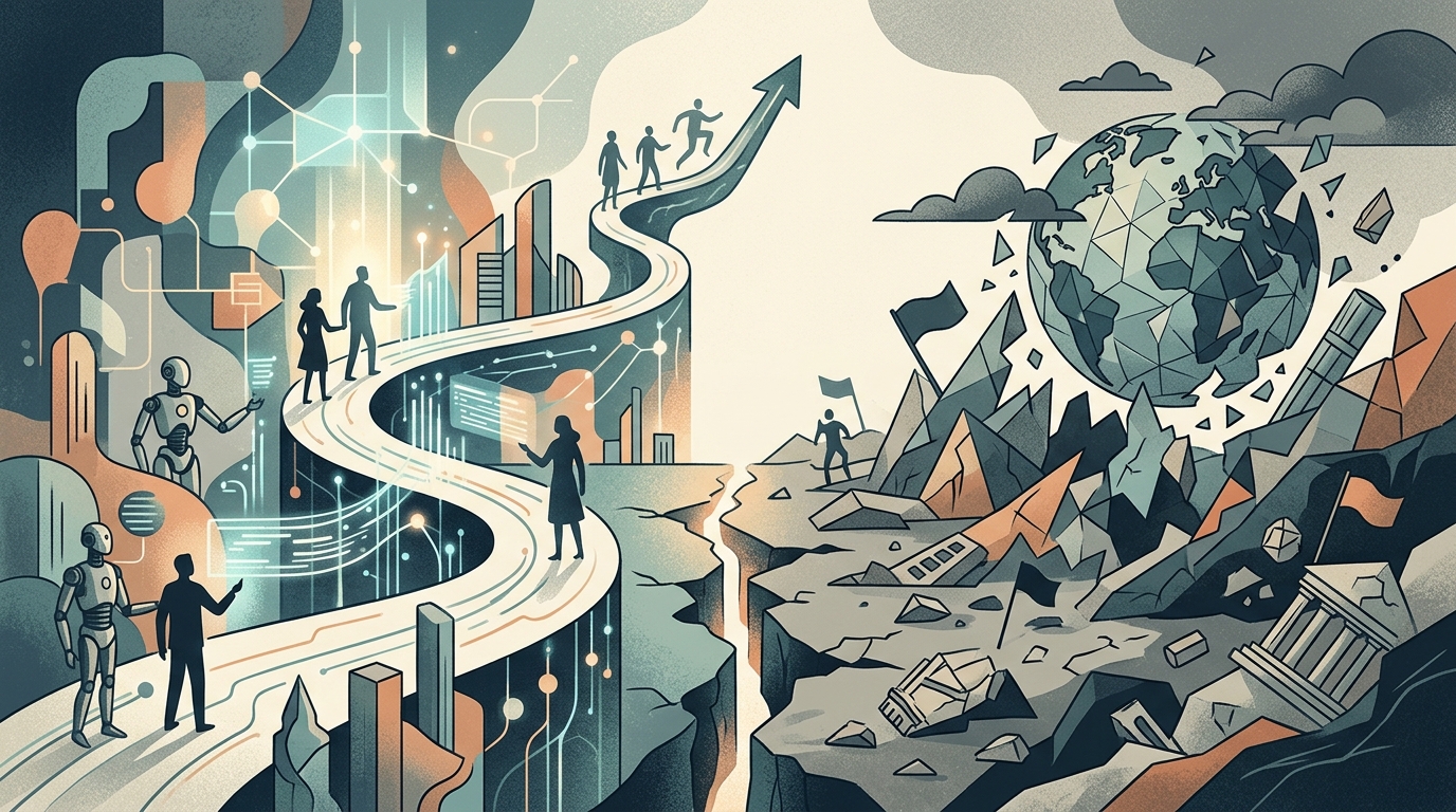 The Great Divergence: AI Resilience vs. Geopolitical Volatility in 2026
