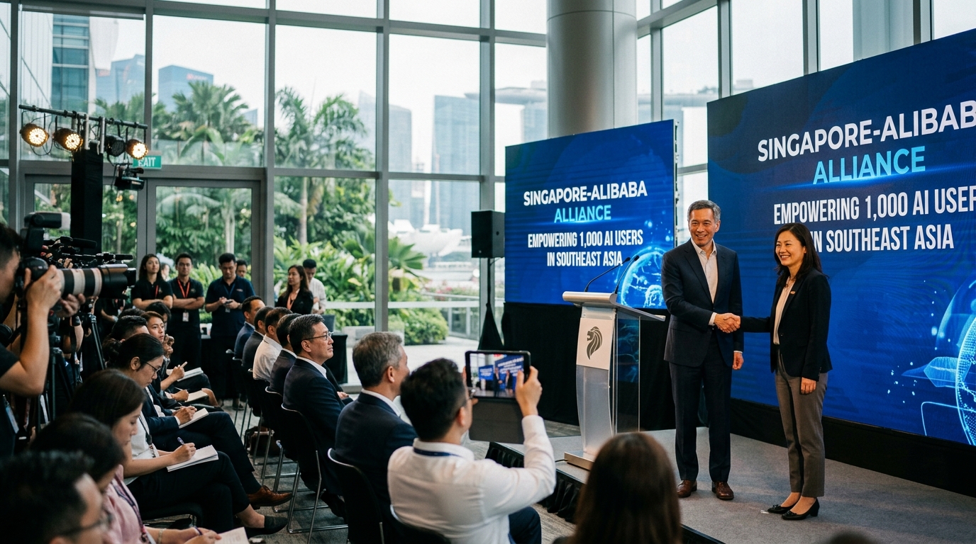 The Singapore-Alibaba Alliance: Empowering 1,000 AI Users in the Heart of Southeast Asia
