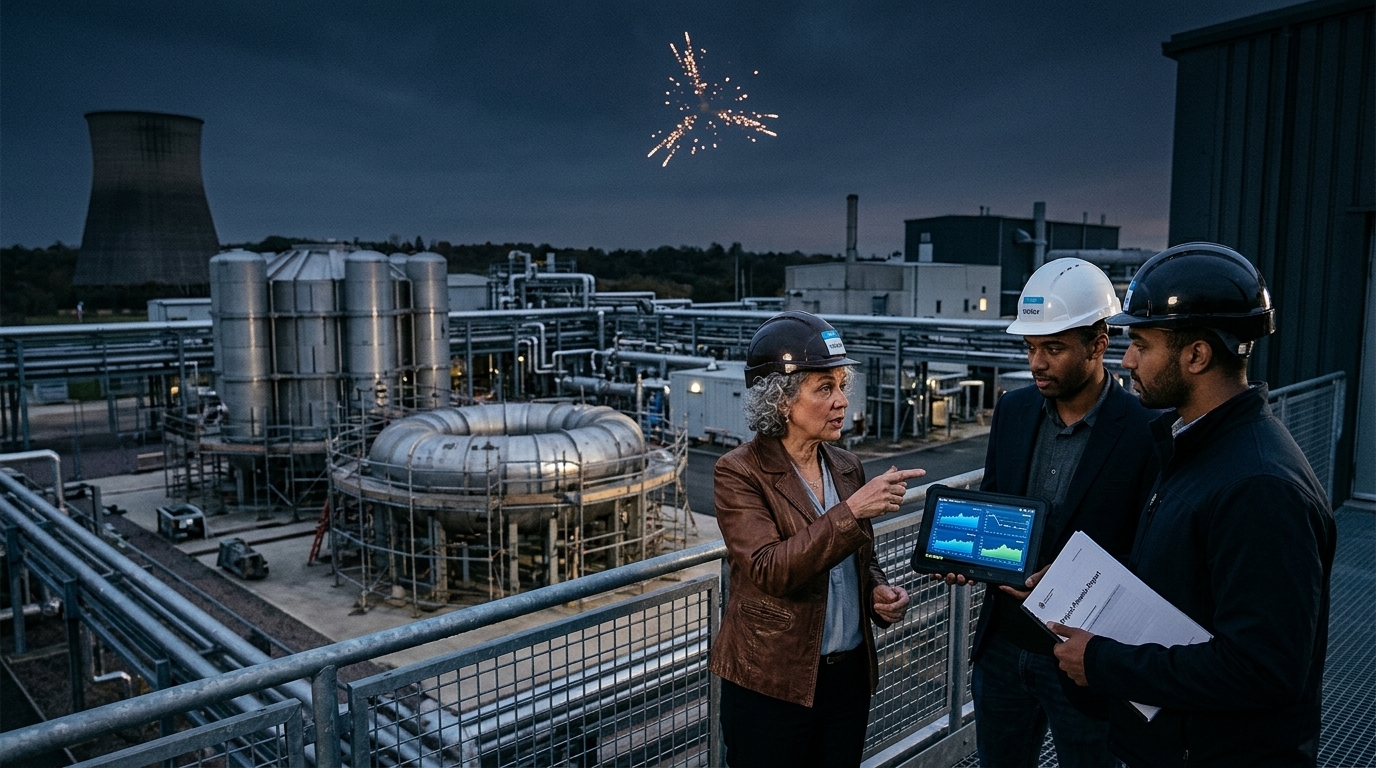 Modern advanced nuclear reactor design by a nuclear energy startup.