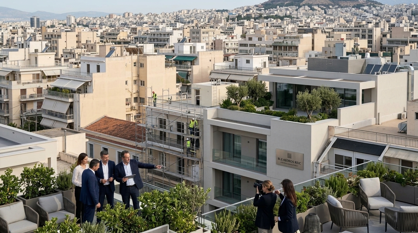 Σύγχρονο κτίριο της Μπλε Κέδρος ΑΕΕΑΠ στο πλαίσιο του νέου επενδυτικού πλάνου.