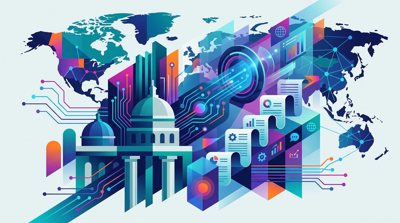 Dina Powell McCormick of Meta representing the company on a global diplomatic stage.